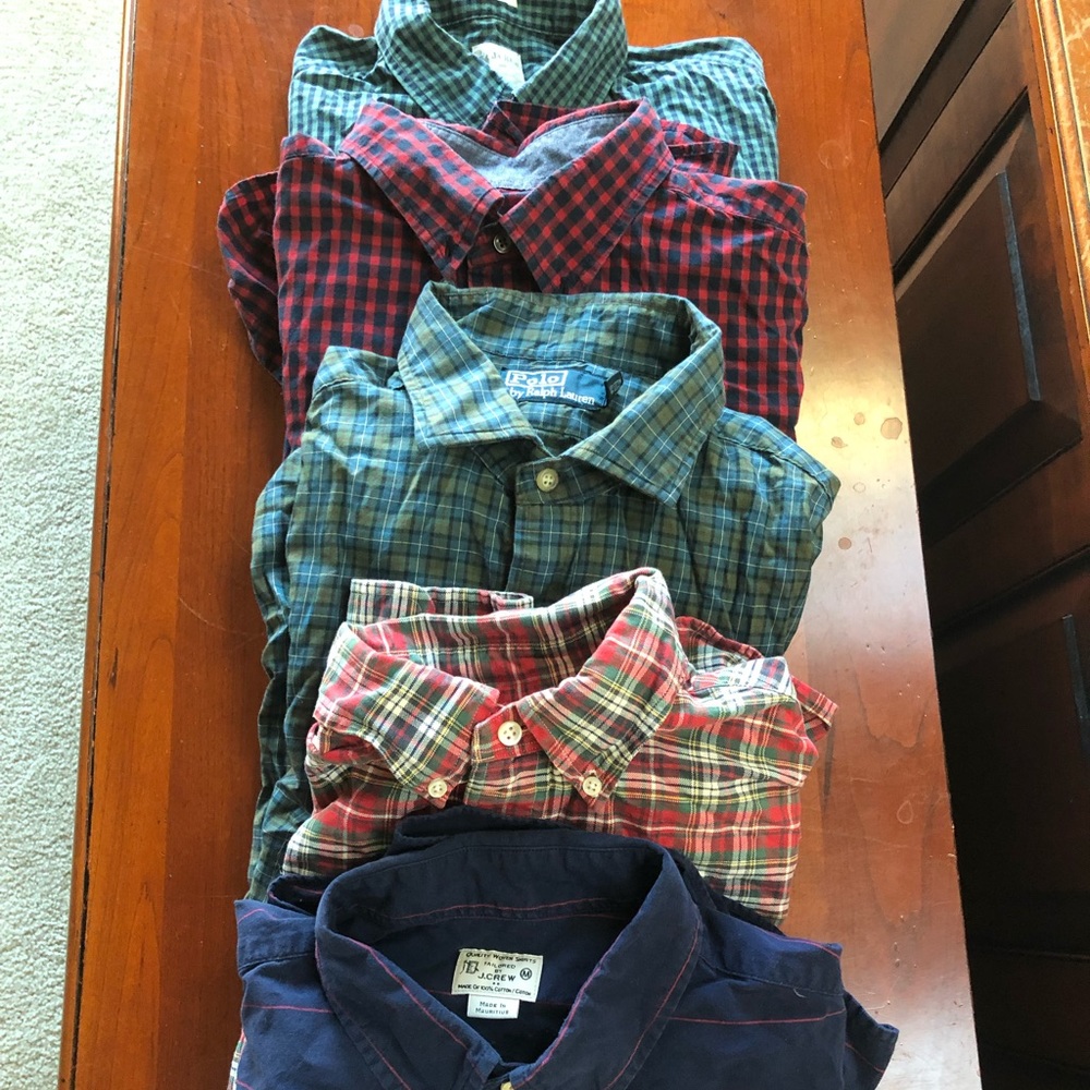Men’s long sleeve button ups shirts